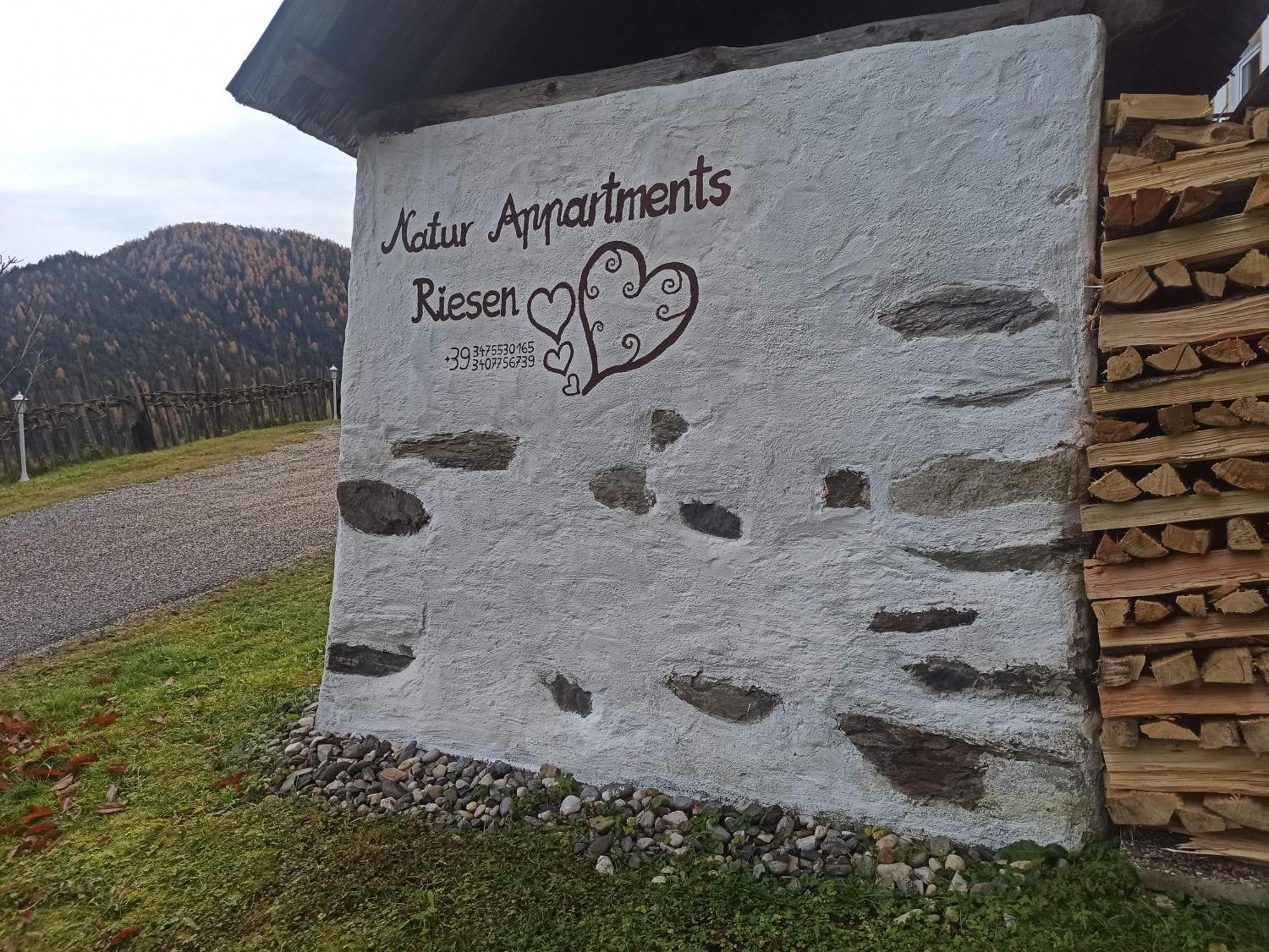 Natur Appartments Riesen Сан-Лоренцо-ді-Себато Екстер'єр фото